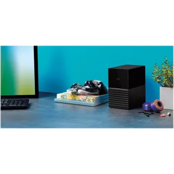 Western Digital My Book Duo 28TB zunanji trdi disk RAID USB-C črn WDBFBE0280JBK