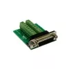 EXSYS EX-49015 adapter D-SUB 15-pin vtič na 16-pin vijačni priključni blok, zelen/srebrn