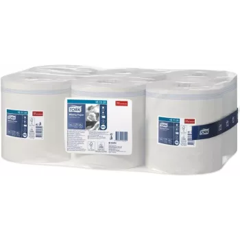 Tork brisača 151131, 1-slojna, bela, 21,5 cm x 275 m, 6 zvitkov v paketu