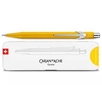 CARAN D'ACHE 844 Colormat-X mehanski svinčnik 0,7 mm rumen 844.743