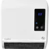 Nedis HTBA20WT keramična grelna pihalna naprava 1500 W belo-siva za do 20 m²