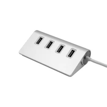 EXSYS EX-1134-2 USB 3.2 Gen 1 4-portni hub s kablom USB-C in adapterjem USB-A