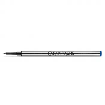 Caran d'Ache 8222.160 vložek za kemični svinčnik, F, moder, jeklena konica, za kemični svinčnik 849