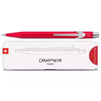CARAN D'ACHE 844 Colormat-X mehanski svinčnik, 0,7 mm, rdeč 844.585