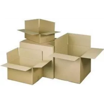 RAADHUIS enovijačna valovita kartonska zložljiva škatla 710 x 500 x 110 mm rjava (1 kos) RD-351130-5