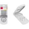 Metaltex univerzalni rezalnik za jajca, ABS plastika, srebrno-bel, 1 kos (204510014)