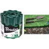 Bradas OBFG 0915 vrtni rob, zelen valovit, višina 150 mm, dolžina 9 m, vremensko odporna plastika