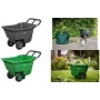 Bradas HANDY-GO vrtni samokolnica 90 L zelena, nosilnost 150 kg, plastična kad, jeklen okvir, zračno kolo TQ-WB090GR
