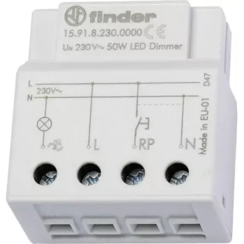 Finder elektronski zatemnilnik 230V AC maks. 50W LED DIN-letev 15.91.8.230.0000