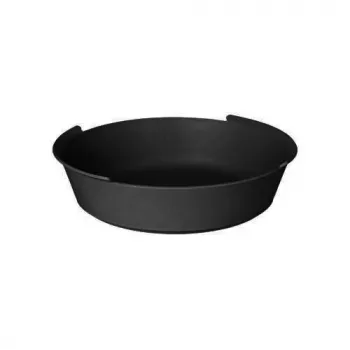 PAPSTAR Circulware skleda za večkratno uporabo, okrogla, 800 ml, črna, polipropilen s 30 % mineralnih polnil, 1 kos (97018)