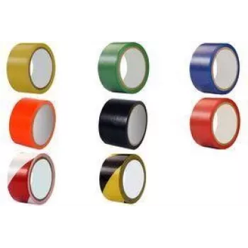 RILLPRINT talni označevalni trak, 50 mm x 33 m, rumen, PVC, samolepilni, 1 zvitek (T61801)