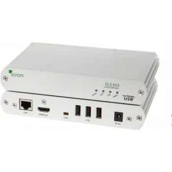 Icron EL5363 podaljševalnik KVM 4K30 HDMI USB 2.0 Cat5e/6/7 100m EU 00-00387