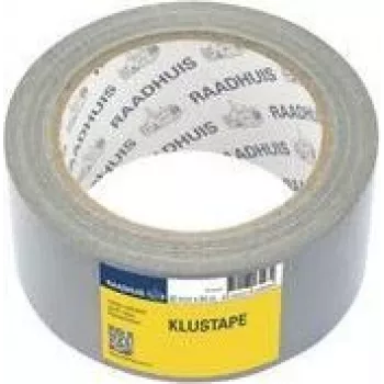 RAADHUIS tkani trak, 50 mm x 50 m, srebrn lepilni trak za popravila, trga se z roko – 1 zvitek (RD-351312)