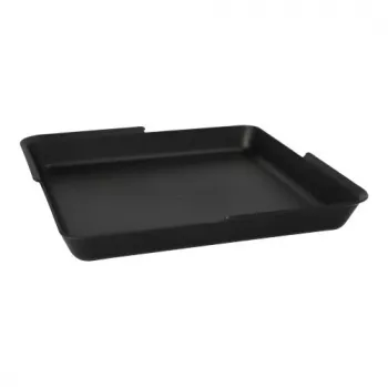 PAPSTAR Circulware večkratna pravokotna servirna posoda, nedeljena, črna, 1000 ml, polipropilen s 30 % mineralnih polnil, 1 kos 97021
