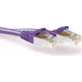 ACT FB2305 5m Cat6a S/FTP LSZH omrežni patch kabel, vijoličen