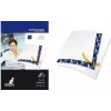 KANGARO karbon papir DIN A4, 100 listov, moder, 210 x 297 mm, ročno pisanje K-7800478