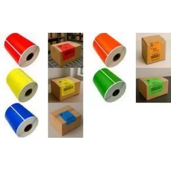 RILLPRINT zvitek etiket Zebra 102 x 152 mm modro jedro 25 mm - 1 zvitek (67845)