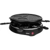 Tristar RA-2998 raclette žar s 6 ponevami s premazom proti prijemanju, 800 W, črn