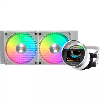 Ocypus Sigma L24 ARGB bel 240mm tekočinski CPU hladilnik