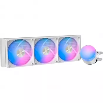 Ocypus Delta L36 ARGB V2 bel AIO tekočinski hladilnik CPU, 360mm radiator, 3x120mm ARGB ventilatorji, Intel & AMD