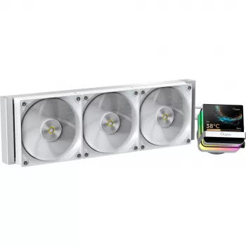 Ocypus Sigma L36 PRO bel 360mm ARGB AIO tekočinski CPU hladilnik
