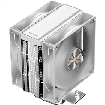 Ocypus Delta A40 Elite dvojni ventilator bel 120 mm CPU zračni hladilnik