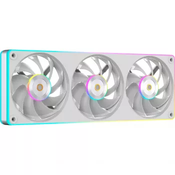 Ocypus Sigma F36 ARGB 365 mm trojni ventilator z enim okvirjem, bel