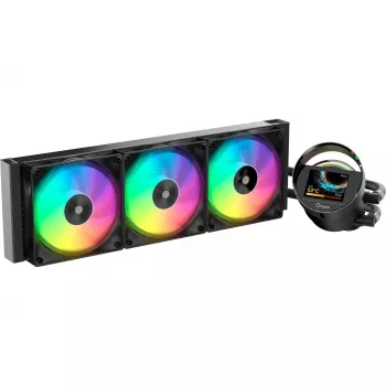 Ocypus Sigma L36 ARGB črn 360mm AIO tekočinski CPU hladilnik