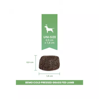 BEMO hladno stiskana suha hrana za pse z jagnjetino travniško rejenih ovac 1kg