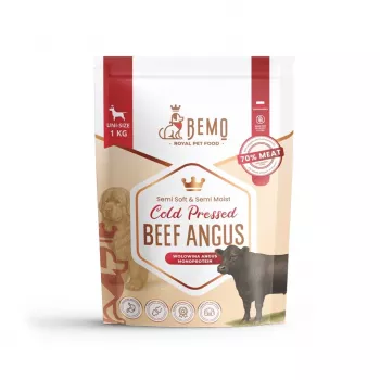 BEMO hladno stiskana govedina Angus Mono suha hrana za pse - 1kg