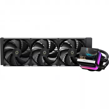Ocypus Sigma L36 PRO AIO tekočinski hladilnik CPU 360mm ARGB črn