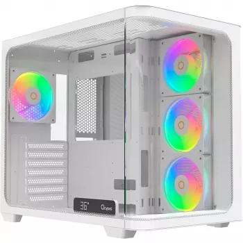 Ocypus Iota C70 Curve ARGB Digital belo 270° panoramsko stekleno ohišje za PC srednje velikosti