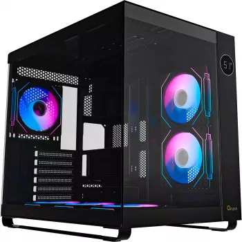 Ocypus Iota C70 ARGB črno panoramsko stekleno ohišje za PC srednje velikosti