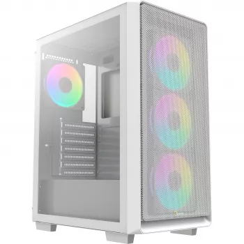 Ocypus Gamma C60 ARGB belo ohišje za PC srednje velikosti s kaljenim steklom