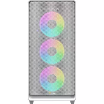 Ocypus Gamma C60 ARGB belo ohišje za PC srednje velikosti s kaljenim steklom