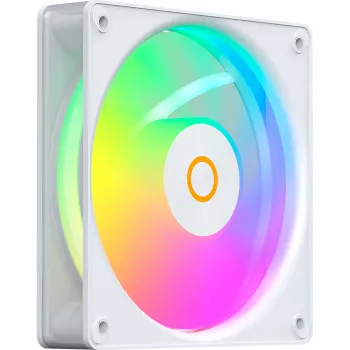 OCYPUS Gamma F12 Elite ARGB beli obrnjeni 3 kos 120 mm PWM ventilatorji za ohišje računalnika
