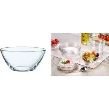 Esmeyer Arcoroc COSMOS steklena skleda 270 ml, kaljeno steklo, primerna za pomivalni stroj, 12 kosov (410-002)