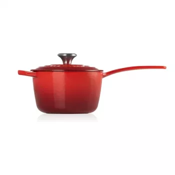 Le Creuset litoželezna kozica 16 cm 1,5 L Cerise