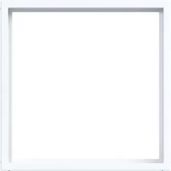 HAGER WAF7073WG vmesni obroč za osrednjo ploščo 50 x 50 mm, bela svetloba