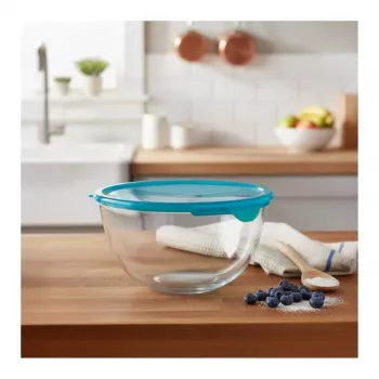 PYREX steklena skleda za mešanje s pokrovom 2,3L Ø21cm