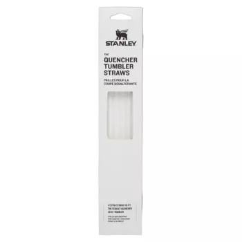 STANLEY komplet 4 nadomestnih slamic za The Quencher Travel Tumbler, prozorne