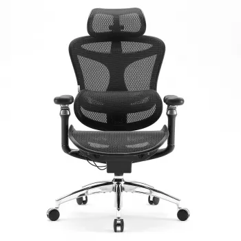 SIHOO DORO C300 Pro mrežni ergonomski pisarniški stol, črn