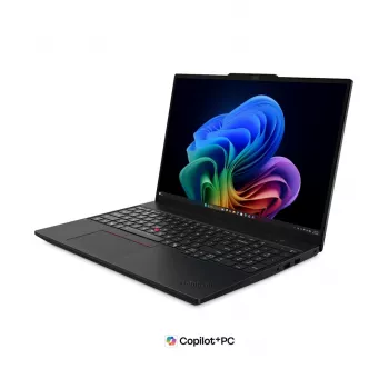 Lenovo ThinkPad T16 G5 Ultra 5 325 16,0 inch WUXGA IPS 400 nitov Anti-Glare 32GB LPDDR5X-6800 512GB SSD Intel grafična kartica 75Wh 5MP+IR kamera Windows 11 Pro črn 3J Vor-Ort + ThinkPad Essential Plus 16 nahrbtnik