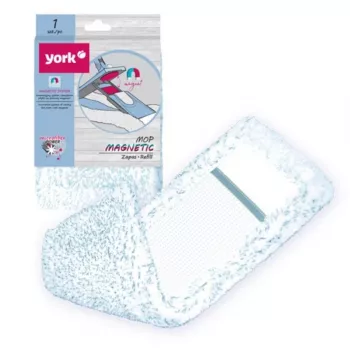 YORK nadomestno prevleka za mop 47x17cm, magnetna