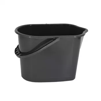 YORK pravokoten vedro 14L 34x30x33cm antracit