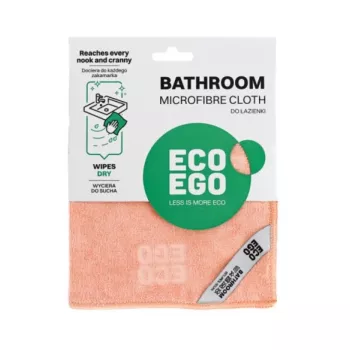 ECO EGO mikrofibrna krpa za čiščenje kopalnice, 30x30 cm, modra