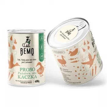 BEMO Proso Państwa oto Kaczka Mono - mokra hrana za pse - raca - 400g