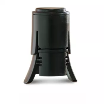 Zamašek za penino Le Creuset SW-106 Champagnerverschluss 9cm mat črn
