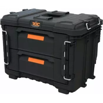 Enota z 2 predaloma KETER DIY ROC Pro Gear 2 XL škatla za orodje z 2 predaloma 56,5x37,5x41,3cm
