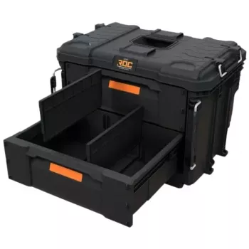 Enota z 2 predaloma KETER DIY ROC Pro Gear 2 XL škatla za orodje z 2 predaloma 56,5x37,5x41,3cm